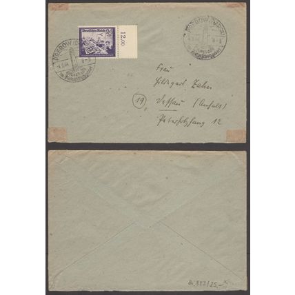 Germany 1944, Beautiful Cover with Michel #893. Used