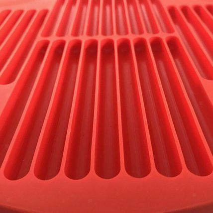 Quality Silicone Finger Shape Biscuit Mould Chocolate Baking Mold Tray Tool UK