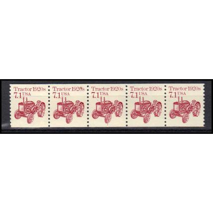 2127 7.1c Tractor Very Fine MNH Dry Gum PNC 1/5 X0672