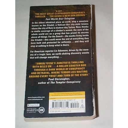 Simon Toyne - - Sanctus - - Tall Book