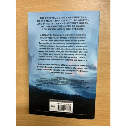 2017 JOSHUA LEVINE "DUNKIRK" WW2 HISTORY BEHIND THE MOVIE PAPERBACK BOOK (P3)