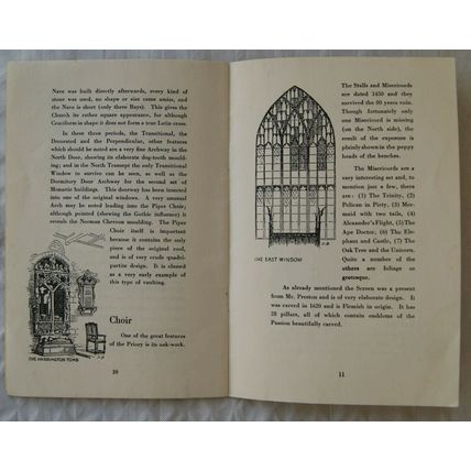 Vintage: The Priory Church of St. Mary & St. Michael, Cartmel by L. G. F. Dykes
