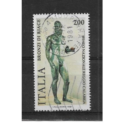 Italy.SG1733 200l Riace Bronze.Fine Used.Sept22