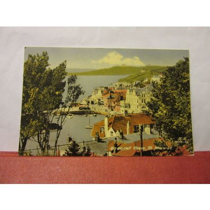 ST. MAWES, CORNWALL vintage used postcard by F. Frith 1956 pm =