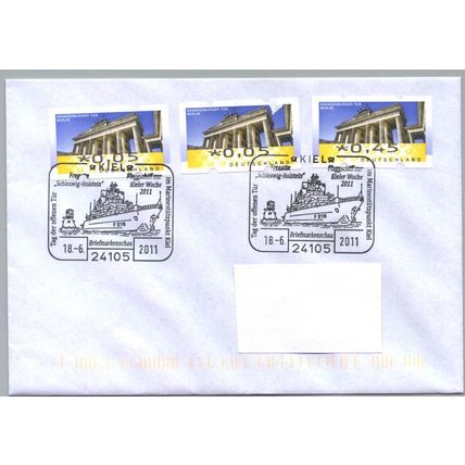 Deutschland SSt. Kiel "Kieler Woche, Fregatte Schleswig-Holstein" 2011