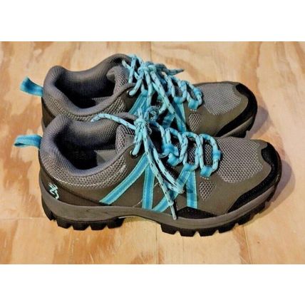 Browning Women’s Glenwood Trail Shoe - Grey/Light Blue- Size 6