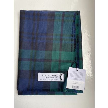 Lochcarron of Scotland Alba Black Watch Extra Fine Merino Stole [BraNewWithTags]