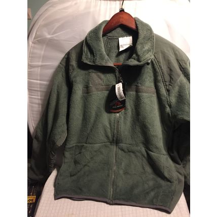 ECWCS GEN III L3 Foliage Green Fleece Cold Weather Jacket -medium long