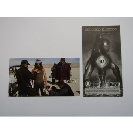 Marvel - Iron Man The Movie 2008 - Preziosi Sticker Drop-down Choice (e18)