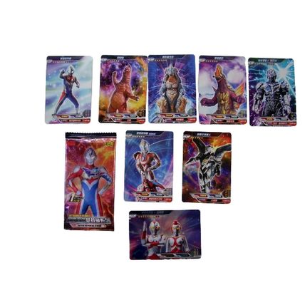 Ultraman 8 laminas con sobre