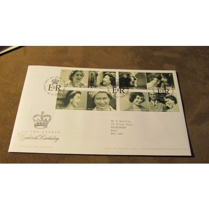 2006 GB First Day Cover - Queen Elizabeth Black & White photograph portraits