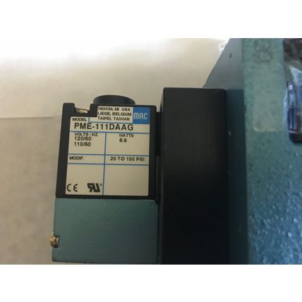 MAC MAC500A-V2F2-PM-111DA PNEUMATIC SOLENOID VALVE,PME111DAAG,PME111DAAG,120V,EP