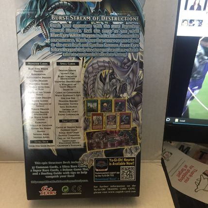 NEW Yu-Gi-Oh Legend of the Crystal Beasts & Saga of Blue Eyes White Dragon