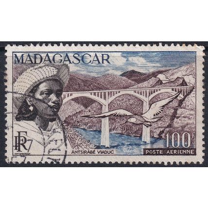Madagascar 1952 SG 326 Used (C-879 (11))