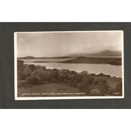 Postcard Ireland Whiddy Island and Sugar Loaf Bantry