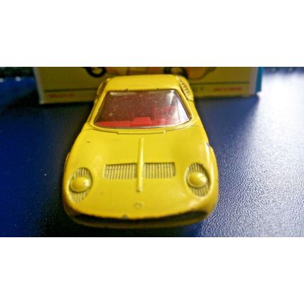 Matchbox No33 Lamborghini Miura - Yellow/red-Interior