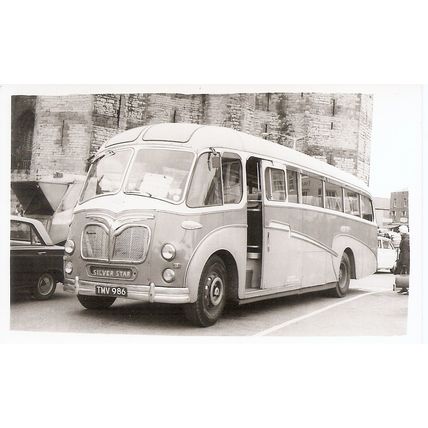 Black & White Photo of Silver Star of Upper Llandwrog - TMV 986 ex. Lewis, SE 10