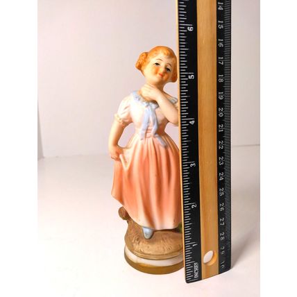 Young Girl Ceramic Collectible Home Decor c-2109x Farmhouse Ardco Dallas Japan