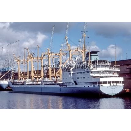 SQ0937 - Nigerian Cargo Ship - River Hadejia , built 1974 - photograph 6x4