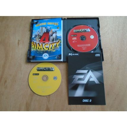 Sim City 4 Deluxe Edition PC CD