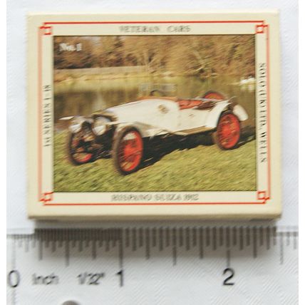 old Matchbox - Veteran Cars - Hispano Suiza 1912