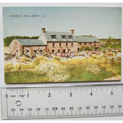 1961 postcard Jersey, Portelet Inn