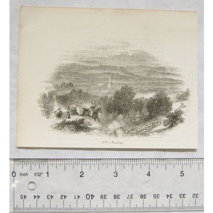 1860s engraving - Hunting