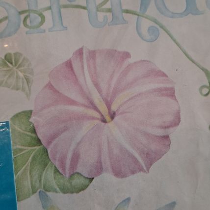 Vintage New American Greetings HAPPY BIRTHDAY WRAPPING PAPER Gift Wrap Flowers