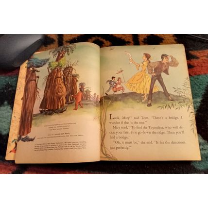 Old Vintage Little Golden Book Walt Disney Babes In Toyland (A) Edition 1961