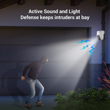 EZVIZ 360° Security Camera Outdoor with Auto-Tracking, Wifi Surveillance Camera