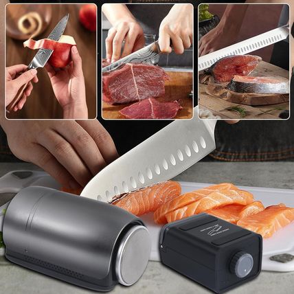 Electric Rolling Knife Sharpener, Knife Sharpening Kit, Knife Sharpener with Sha