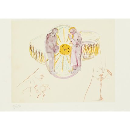 Salvador Dalí - The Cycles of Life 1977 Picture 1 Poster Canvas Movie Film Print