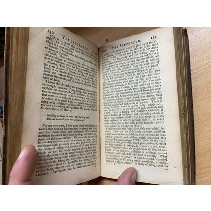 RARE* 1767 "THE SPECTATOR" VOL 8 #556-635 ADDISON STEELE ANTIQUE BOOK (P3)