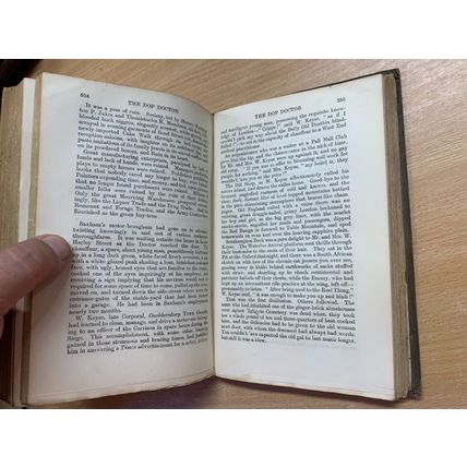 1910 RICHARD DEHAN "THE DOP DOCTOR" 1ST EDITION FICTION HEINEMANN HB BOOK (P4)