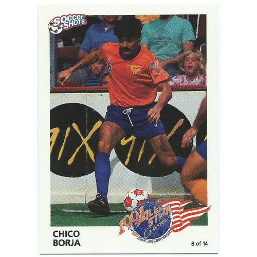 1991 Soccer Shots MSL All-Star Game - #8 - Chico Borja