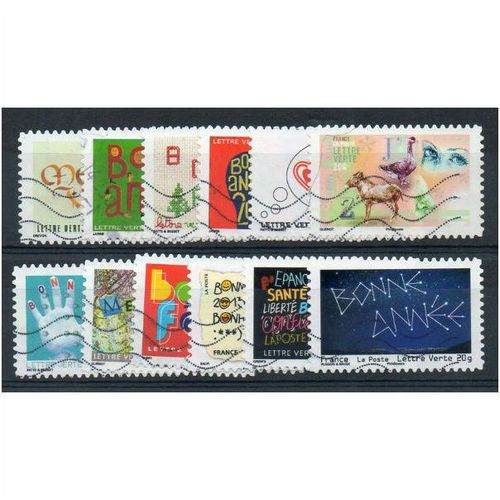 FRA 2012 (SET) 'GREETINGS'(12v) FINE USED (EBID21721)