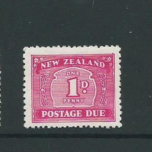 new zealand stamps sgd45 sg d45 mh postage due