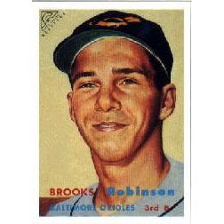 2002 Topps Gallery Heritage Brooks Robinson #GHBR 57