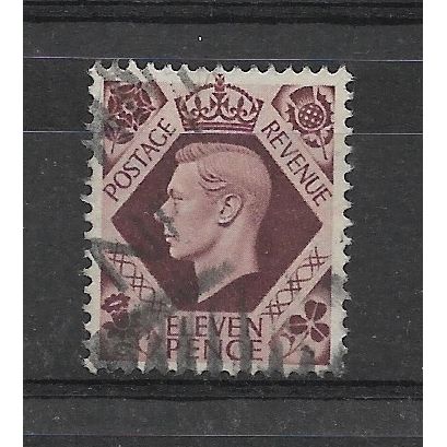 GB.SG474a 11d Plum.Fine Used.Mar19