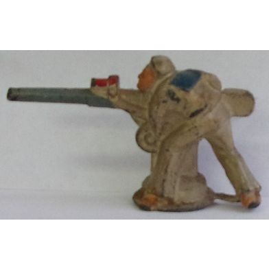 VINTAGE Barclay's ' SAILOR / DECK GUN ' ( 1940s )