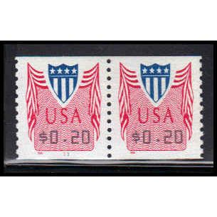 CVP33 20c Shield Very Fine MNH LGG CNP Left 11 PA5129