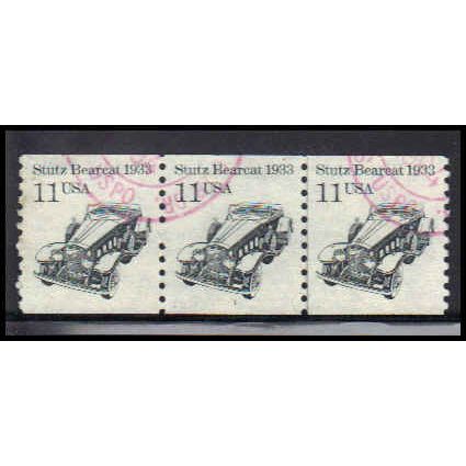 Used 2131 11c Stutz Bearcat Very Fine PNC 1/3 PA2633