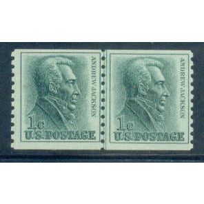 1225 1c Andrew Jackson Barely Clears MNH CLP B0710