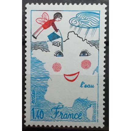 FRANCE: 1981 Water: SG2401 MNH