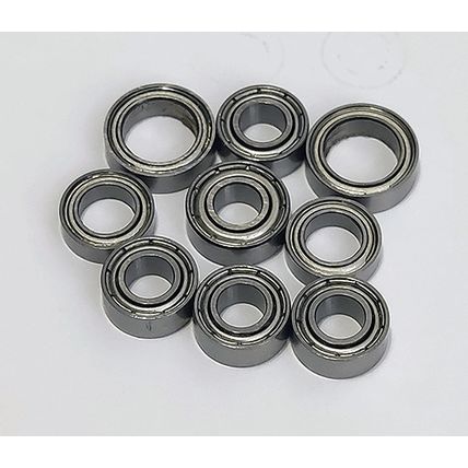 (9pcs) TAMIYA F-104 PRO / FERRARI F60 Metal Sealed Ball Bearing Set
