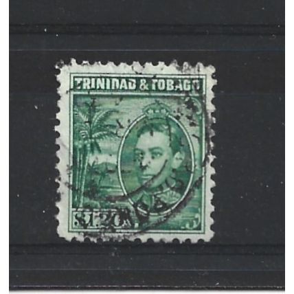 Trinidad&Tobago.SG255 $1.20 King George VI (Green).Fine Used.Aug24j
