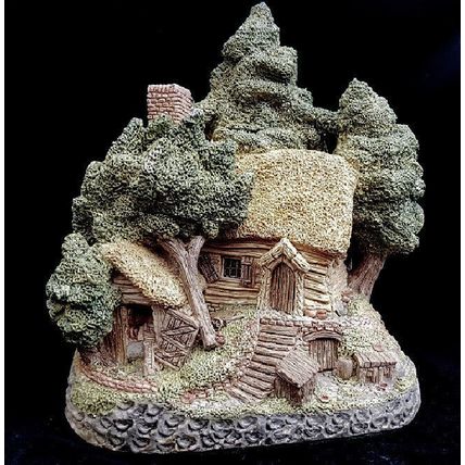 David Winter Cottage Hermits Humblehome Vintage Ornament