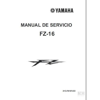 YAMAHA FZ-16 MANUAL DE SERVICIO MOTOCICLETA 267 PAGINA ESPANOL