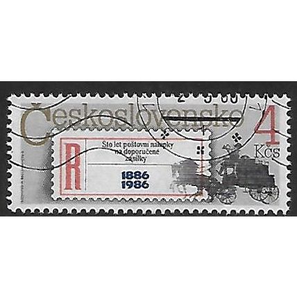 Mi 2872: Centenary of of Postal Services for Registered Mail