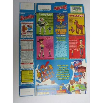 Nestle Shreddies 1997 Cereal Box Toy Story 500g